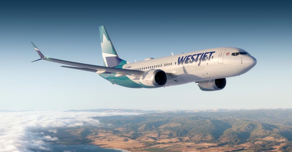 WestJet Boeing 737-8 MAX
